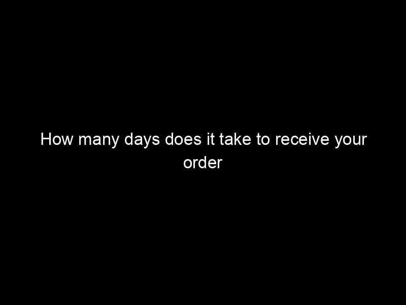 How Many Days Does It Take To Receive Your Order From Jumia?