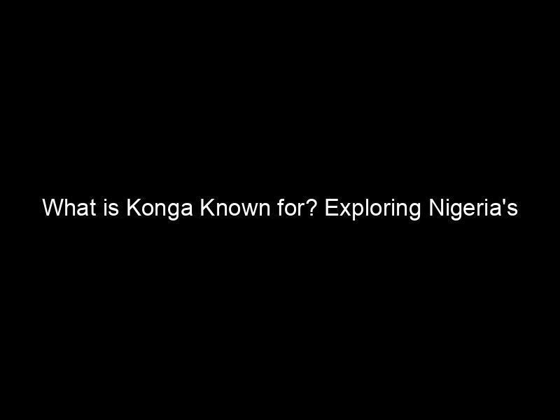 What Is Konga Known For? Exploring Nigeria's E Commerce Giant