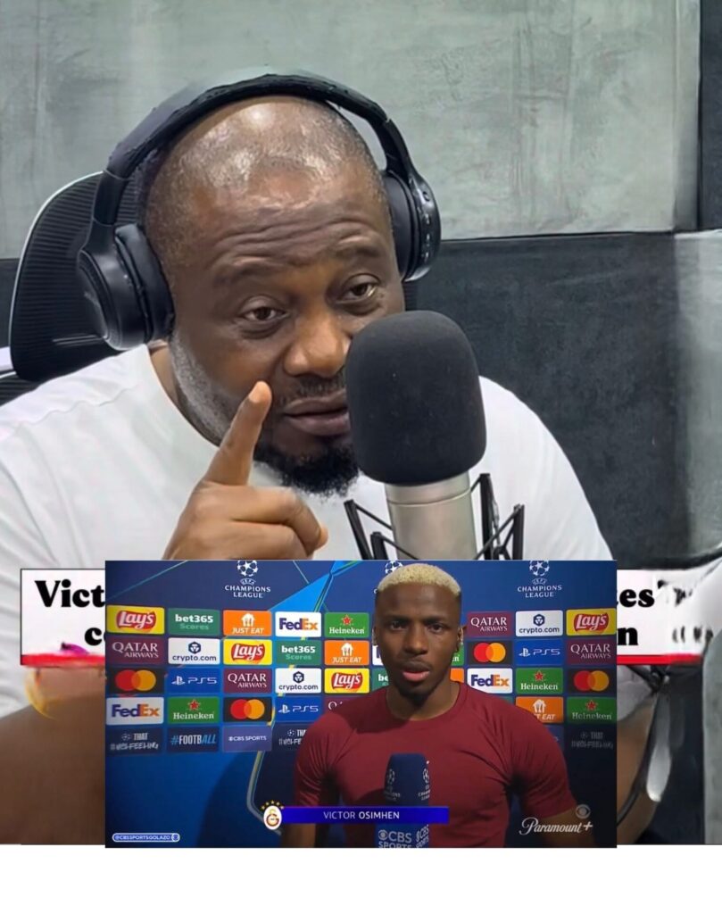 Victor Osimhen Warned to Be Mindful of Speeches During Post-Match Interviews